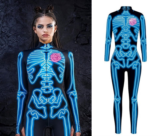 Skeleton Costume, Halloween Costumes, Halloween Adult Costume, Adult Halloween Costume, Womens Halloween Costume, Cosplay Costume