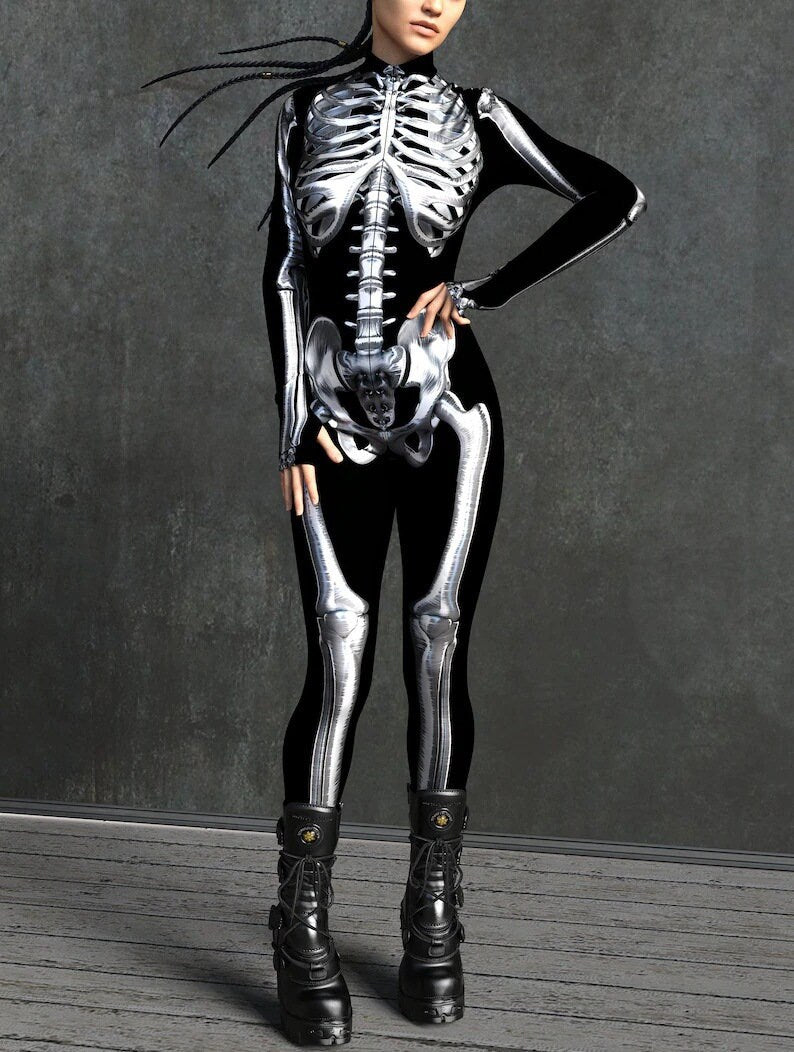 Skeleton Costume, Halloween Costumes, Halloween Adult Costume, Adult Halloween Costume, Womens Halloween Costume, Cosplay Costume