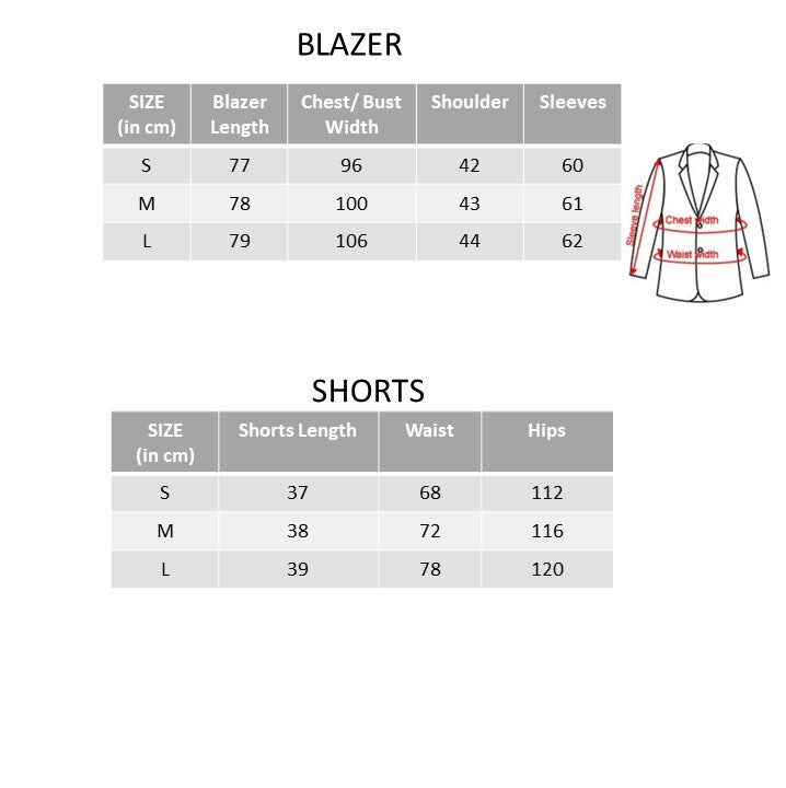 Abstract spray pattern blazer +shorts suit set, designer women slim cut pantsuit formal smart casual wedding cocktail prom