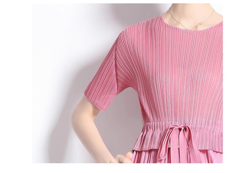 Pleated midi dress boho sun dress colorful ruffle dress summer beach maxi dress wedding party cocktail dress prom dress everyday casual